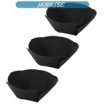Sonew doublure de jardini�re demi - ronde (noir 14 pouces)3pcs demi tour planteur liner demi - cercle ...