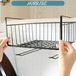 Sonew �tag�re de rangement sous armoire �tag�re de rangement sous - meuble panier � fil suspendu organisateur ...
