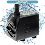 Sonew petite pompe � eau mini pompe � eau submersible d�bit r�glable �lectrique maximum 1000 l / h piscine ...