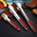 Sonew pinces de cuisine pinces alimentaires en acier inoxydable conception �paissie utilisation multifonctionn ...