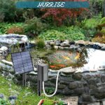 Sonew pompe solaire de bassin a�rateur solaire de bassin oxyg�nateur �cologique pour bassin � poissons ...