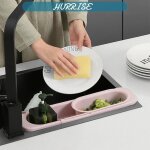 Sonew porte - �ponge pour �vier support d�vier r�tractable creux tige suspendue design porte - �ponge ...