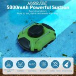 Sonew robot de piscine robot nettoyeur de piscine sans fil 30 w �tanche ipx8 moteurs � double jeux enfant ...