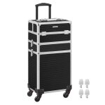 Songmics valise de maquillage professionnel mallette cosmtique rangement onglerie valisette manucure ...