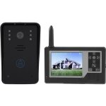 Sonnette interphone vido sans fil jin - moniteur intrieur 35 - vision nocturne infrarouge - 200m de ...