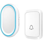 Sonnette de porte sonnette �l�gante et minimaliste � longue port�e sans fil home smart sonnette �lectronique ...