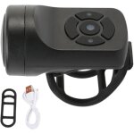Sonnette de v�lo �lectrique 120 db klaxon de chargement �tanche avec 4 modes sonores klaxon de v�lo rechargeab ...