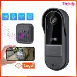 Sonnette vid�o intelligente - akozon - annulaire ext�rieure - sans fil - vid�o hd 125� - vision nocturne ...