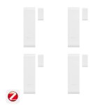 Sonoff lot de 4 snzb - 04pr2 senseguard dw gen2 capteur de porte / fen�tre zigbee alertes en cas de sabotage ...