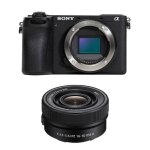 Sony alpha 6700 hybride + objectif 16 - 50 mm ii - noir