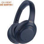 Casque bluetooth - sony - wh - 1000xm4 - rduction de bruit active - 30 heures d'autonomie - couleur ...