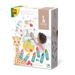 Sophie la girafe - crayons de couleur pour le bain et formes Sophie la girafe - crayons de couleur pour le bain et formes