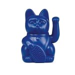Soprammobile - donkey - maneki neko - 15x105 cm - plastique - bleu fonc�