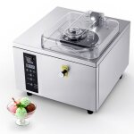 Sorbeti�re 500 w - vevor - turbine � glace dure rendement 5 l / h pour sorbet gelato snack - bars restaurants ...