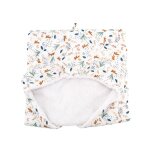 Sortie de bain safari blanc 75x75 cm