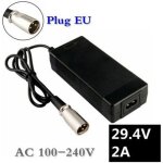 Sortie chargeur 29. 4v 2a pour batteries rechargeables lithium - ion et vlos lectriques. pour batterie ...