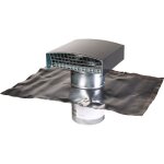 Sortie de toit finition ardoise - diamtre 125 mm - vmc double flux - anjos