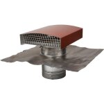 Sortie de toit finition tuile - diamtre 160 mm - vmc double flux - anjos