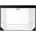 Sous - mains - durable - noir - bloc de calendrier 2 ans - dimensions 590x420 mm - jours f�ri�s