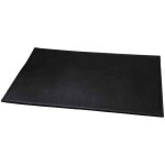 Sous - main - alassio - 650x450 mm - vrai cuir - couleur noire