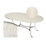 Cpm - sous - nappe protège table ovale basic - largeur 125 x longueur 165 cm Cpm - sous - nappe protège table ovale basic - largeur 125 x longueur 165 cm