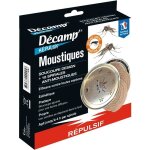 Soucoupe design + 10 spirales anti moustiques - decamp - jusquà 4h par spirale Soucoupe design + 10 spirales anti moustiques - decamp - jusquà 4h par spirale