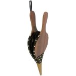 Soufflet de cheminée aubry gaspard - bois et simili - 41 cm Soufflet de cheminée aubry gaspard - bois et simili - 41 cm