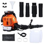 Souffleur � dos thermique 80cc - 3. 5kw - 900cfm - 92. 2m - sec - 7250r - min - 2. 3l - 25. 7 m�tres ...