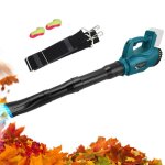 Souffleur de feuilles sans fil 297 km / h compatible avec batterie makita 18v (bl1815n / 30 / 40) 6 vitesses ...