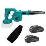 Souffleur sans fil - 18 v 3 vitesses l�ger et puissant 2 en 1 souffleur et aspirateur - id�al pour le ...