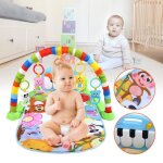 Soulong tapis de jeux piano enfant b�b� tapis d�veil musical 75 x 63 x 45cm tapis de gymnastique jouet ...