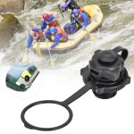 Soupape d plastique noir bateaux de pche gonflables canot pneumatique bouchons vis - tip