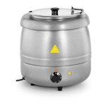 Soupire lectrique professionnelle pro (400 watts 10 litres 35 - 80 c argent acier & acier inoxydable) ...