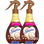 Soupline spray brume de linge parfum coco brume parfum�e pour linge compl�ment id�al lot de 2 x 300 ml ...