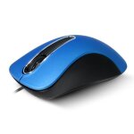 Souris advance shape 3d s - 3d - re - filaire - optique - 3 boutons - 1000 dpi - rouge