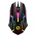 Souris gamer filaire souris gaming optique avec 3 dpi rglable 1200 - 2400dpi 7 led couleur options 4 ...