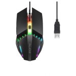 Souris gamer souris de jeu optique filaire usb avec led optique 6 boutons pour ordinateur portable pc ...