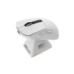 Souris gaming oniverse vanguard blanche dock led