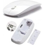 Souris optique sans fil ultra mince 2. 4g - marque - modèle - blanc - sans fil - optique Souris optique sans fil ultra mince 2. 4g - marque - modèle - blanc - sans fil - optique