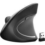 Souris optique verticale - csl - tm137u - ergonomique - sans fil - 5 boutons - 1000 - 1600 dpi