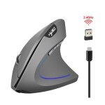 Souris sans fil ergonomique optique 2. 4g 2400 dpi avec r�cepteur usb pour ordinateur de bureau souris ...