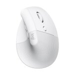 Souris - sans fil - logitech - lift ergonomique verticale - blanc - droitier