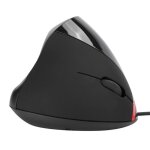 Souris verticale optique - jsy?12 - cwu - ergonomique - filaire - rechargeable - abs noir Souris verticale optique - jsy?12 - cwu - ergonomique - filaire - rechargeable - abs noir