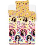 Housse de couette avec taie doreiller - soy luna - color in your way - jaune - 140x200 cm - enfant