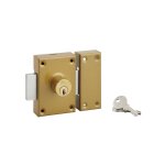 Sp - verrou � double entr�e cylindre �25 x 40 mm 3 cl�s - sp