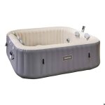 Spa gonflable 5 personnes comfy - 10 hydrojets et 180 jets dair - connect� wifi - hesp�ride