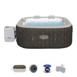 Spa gonflable bestway - lay - z - spa cabo - smart hydrojet 140 jets - 180 x 71 cm - 4  6 places - ...