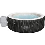 Spa gonflable bestway - lay - z - spa hollywood - 196 x 66 cm - 4 � 6 places - rond (couverture cartouche ...