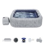 Spa gonflable bestway - lay - z - spa san francisco hydrojet pro - 230 x 230 x 71 cm - 5 / 7 places - ...