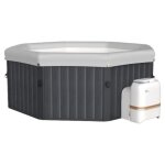 Spa semi rigide 6 places tuscany mspa ? spa ext�rieur ? bulles massantes ? installation facile ? 160x160 ...